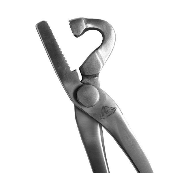 Nail Clincher Clinching Tongs A-Shape Jaw 12"" Farrier Tools